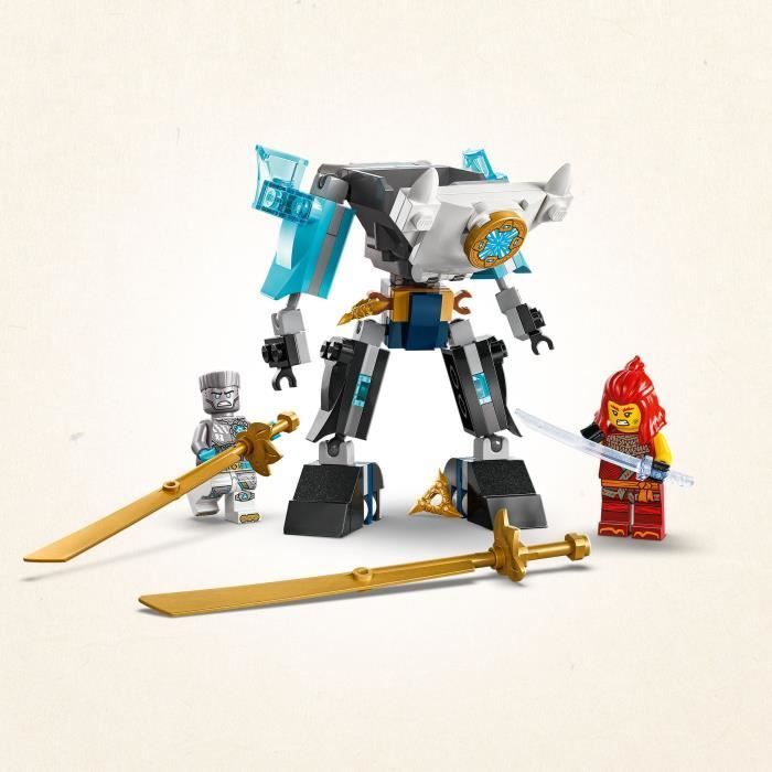 LEGO NINJAGO 71827 Zanes Super-Roboterrüstung – Ninja-Rollenspielset für Jungen ab 6 Jahren