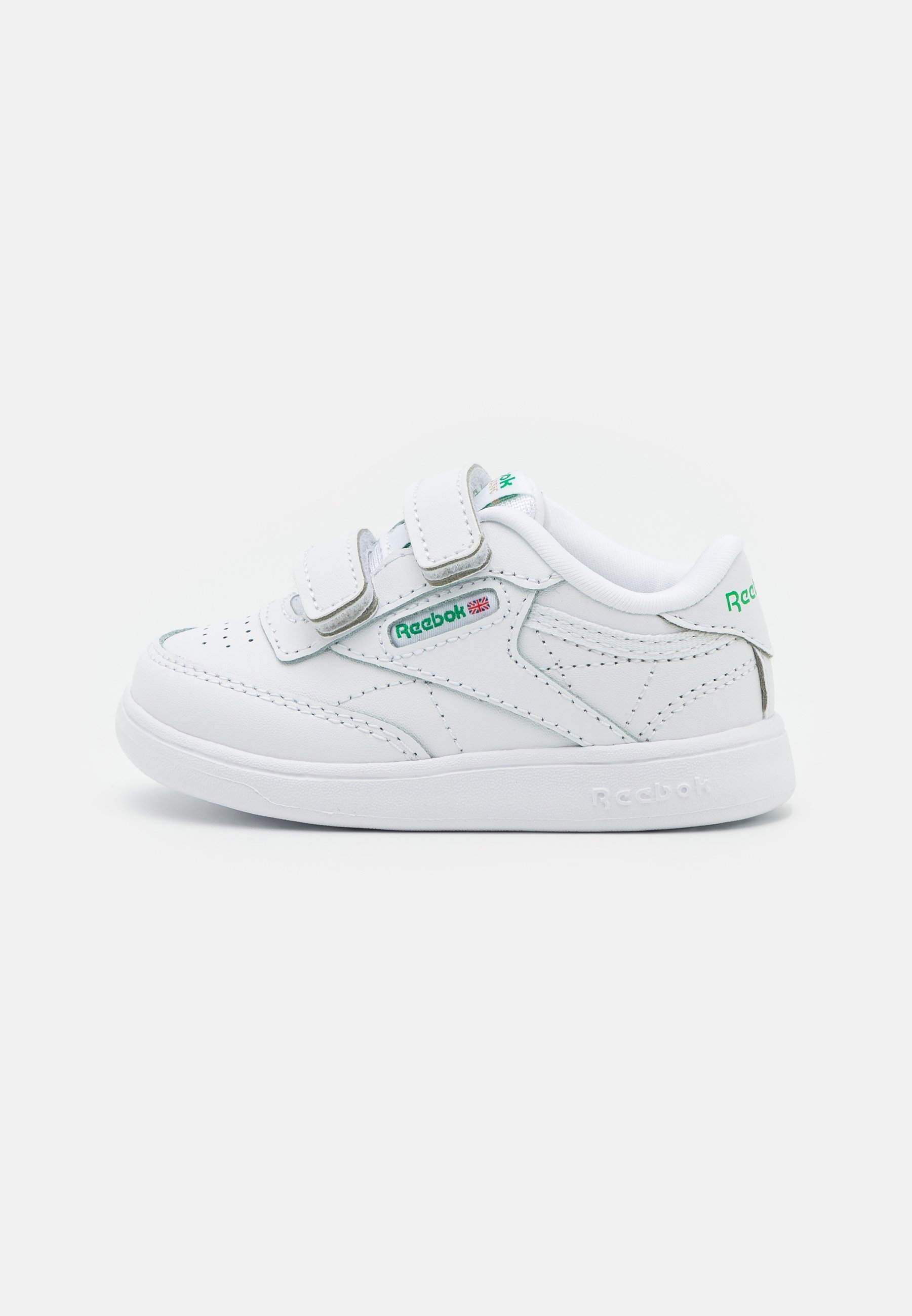 Reebok Classic CLUB UNISEX - Sneakers - wit/glen groen/vectorblauw