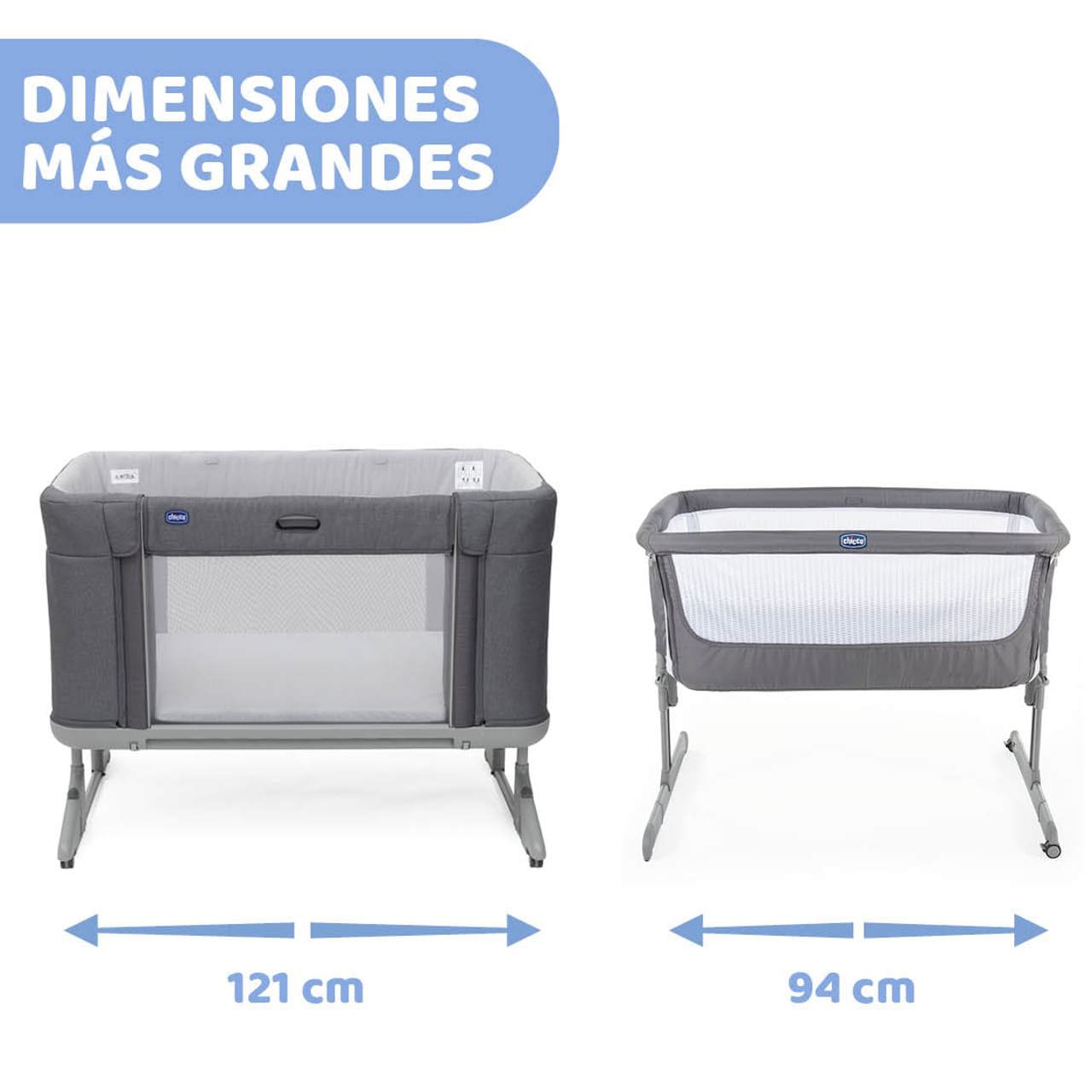 Chicco Next2Me Forever Κούνια με Κοινόχρηστο Χώρο