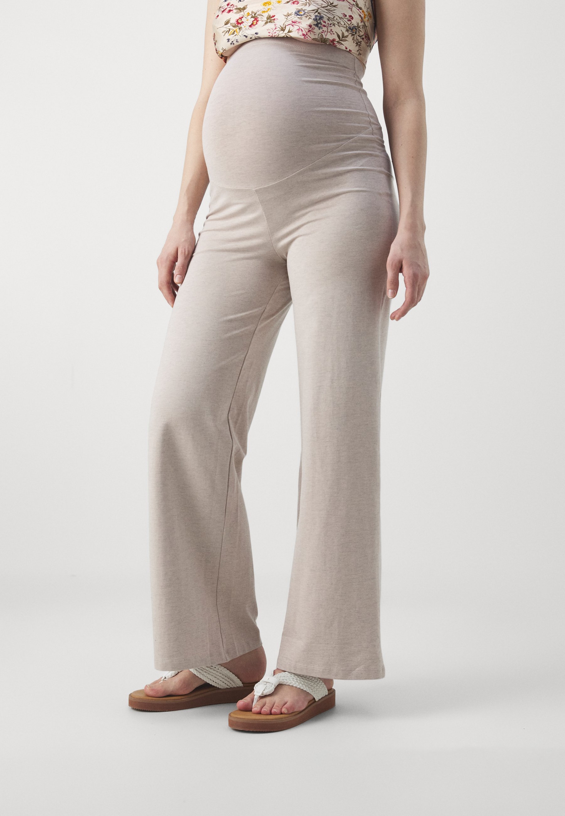 Ensemble de 2 pantalons de survêtement Anna Field MAMA - noir/beige chiné