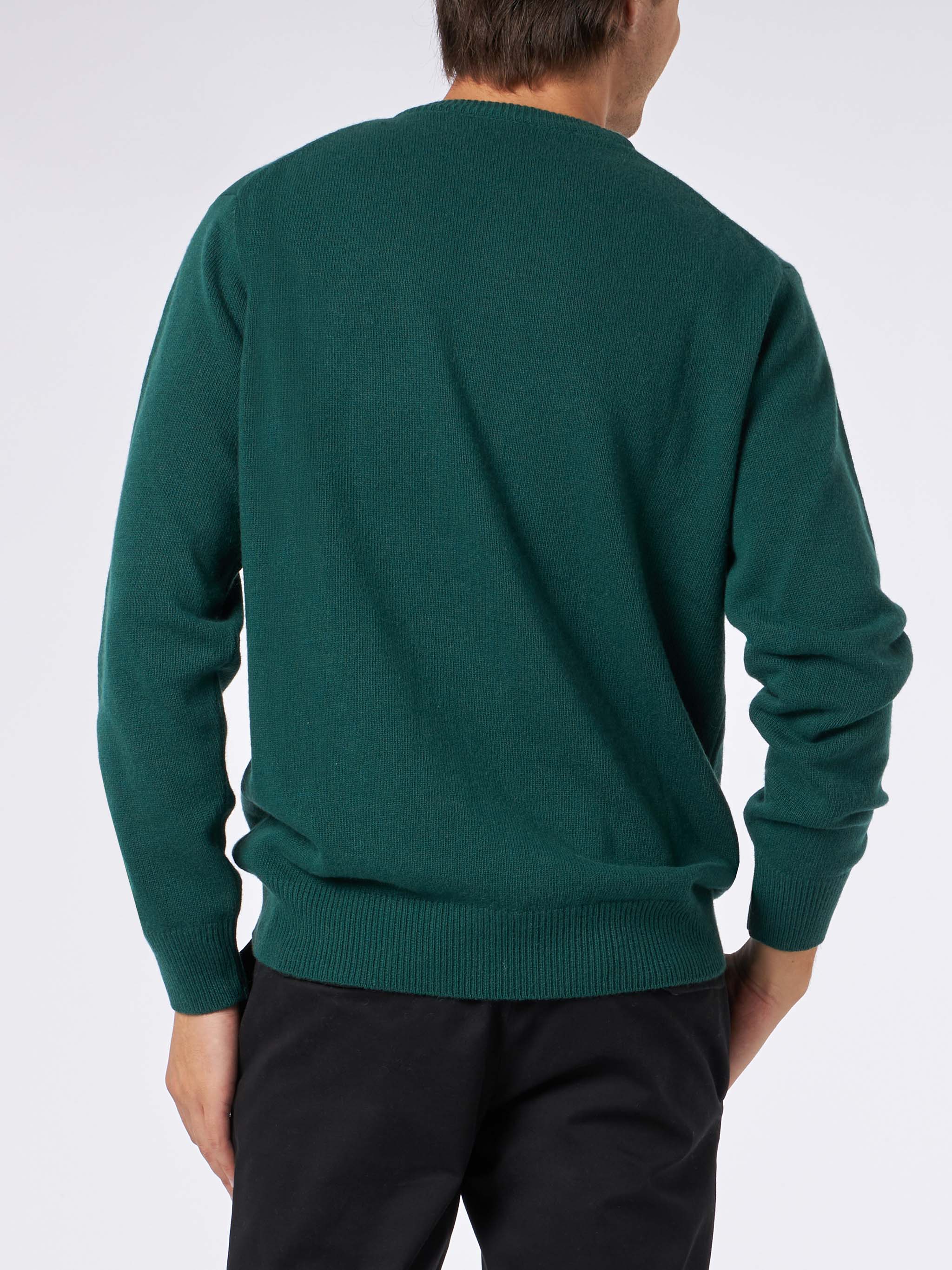 Herrenpullover mit Apfelprint aus New York