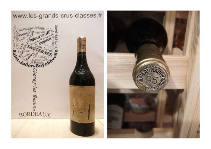 Château Haut-Brion 1995 - Pessac-Léognan - 1er Grand Cru Classé - 1 x 75 cl - Rouge