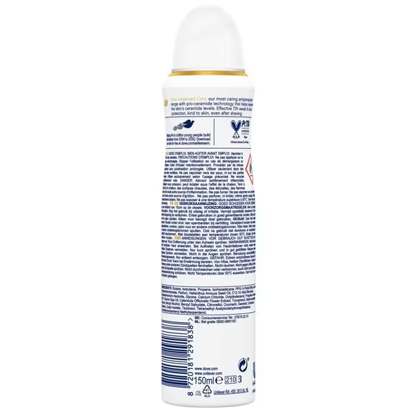 Dove Soft Feel antitranspirācijas aerosols<br>150ml