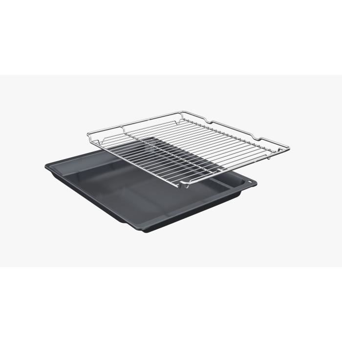 Forno de embutir Ecoclean - BOSCH SER4 - HBA553BV3F - Branco - 71 L - Classe energética A+ - 59,5 x 59,4 x 54,8 cm