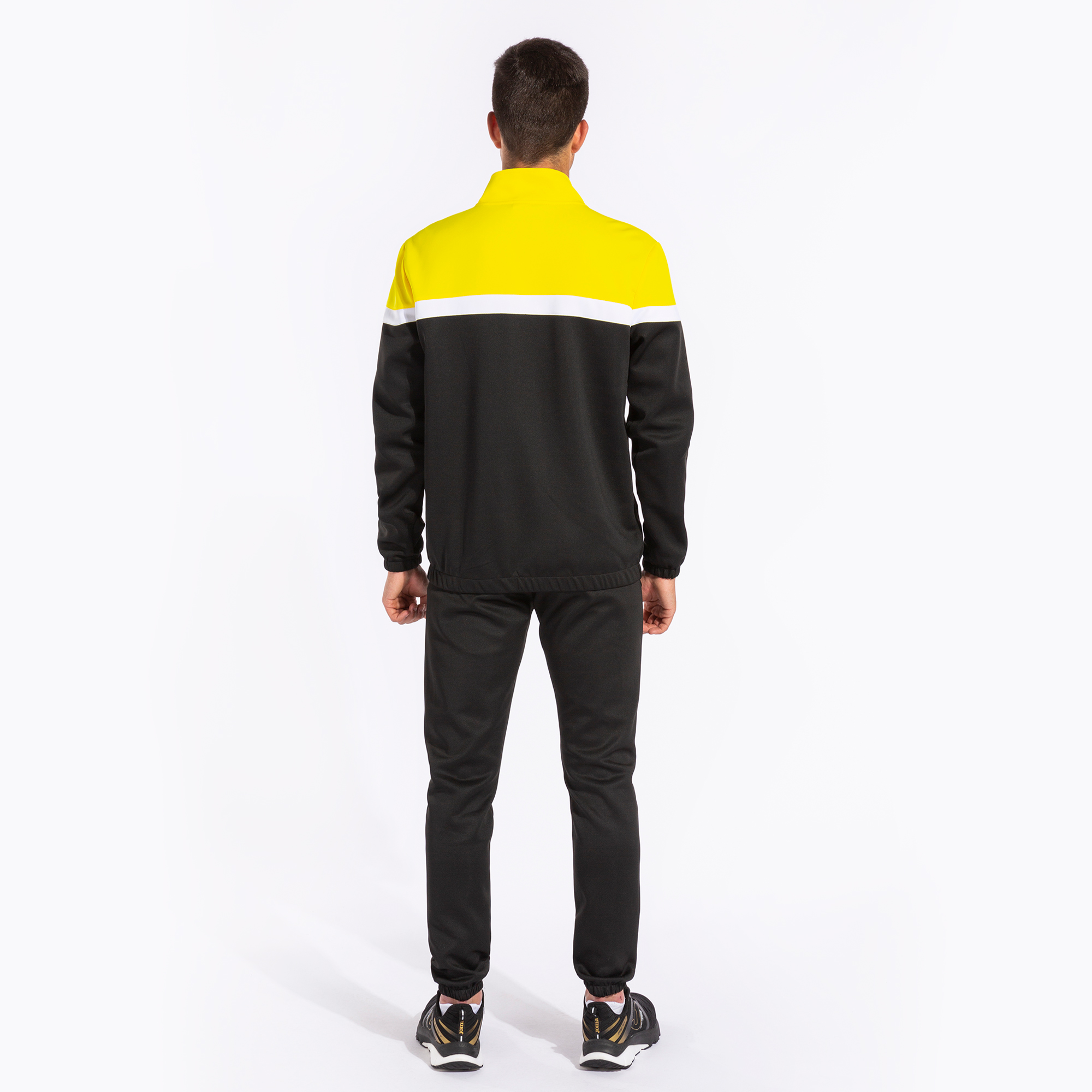 Chándal Joma Danubio Negro Amarillo