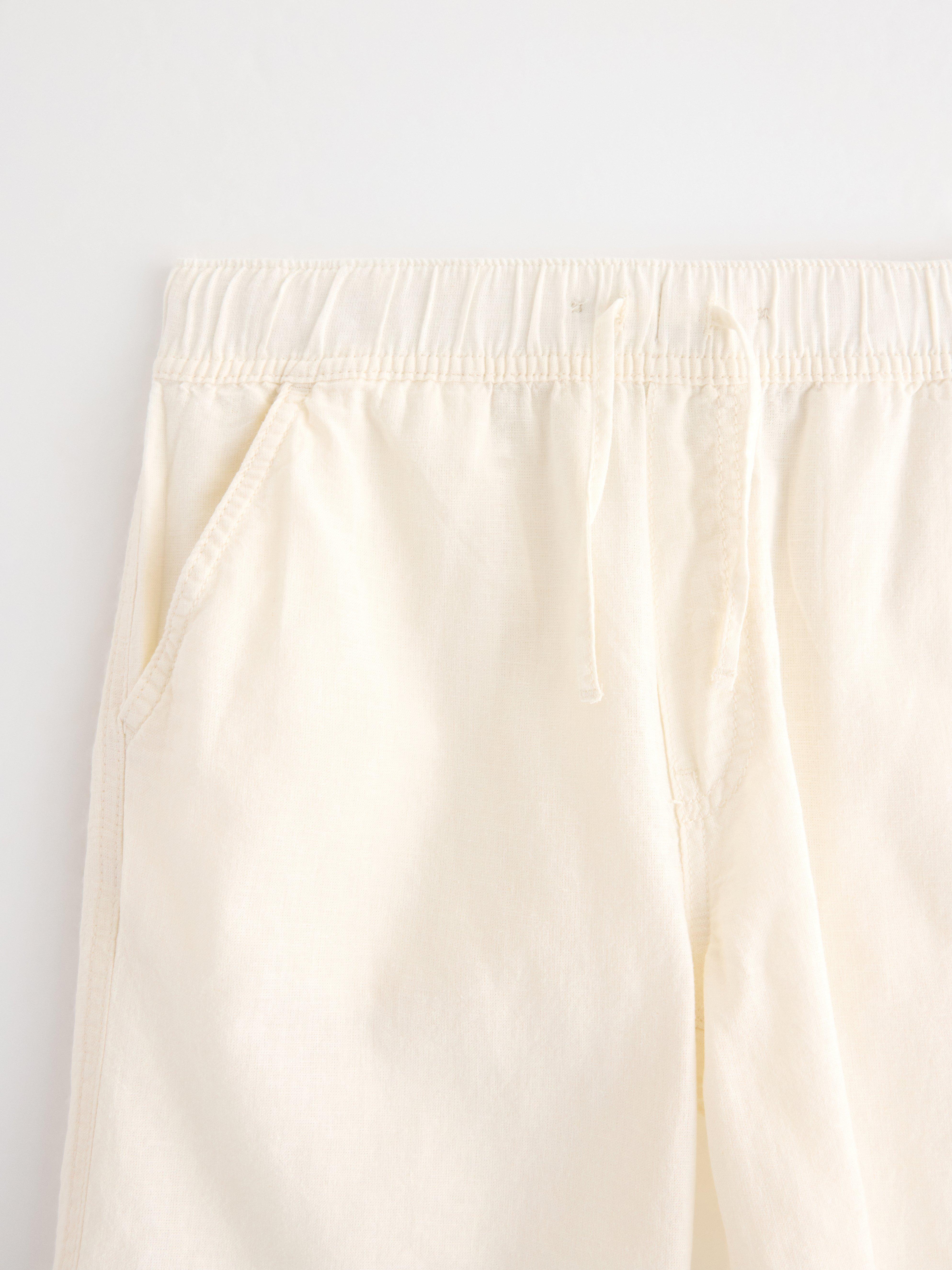 Shorts i linblanding i off-white