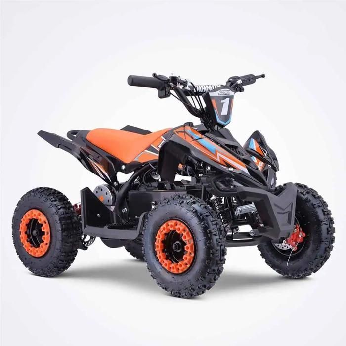 Quad eléctrico de bolsillo FLIPY de 800 W / Mini quad eléctrico para niños / Naranja