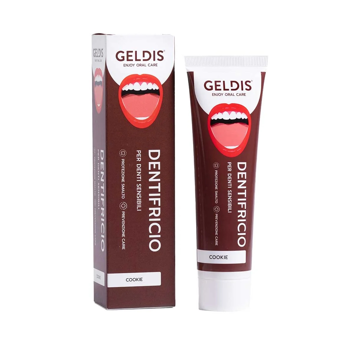 Pasta de dientes Geldis con chocolate
