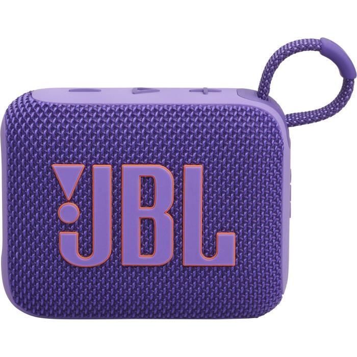 Enceinte Bluetooth ultra-portable - JBL GO 4 - Bluetooth 5.3 - Violet