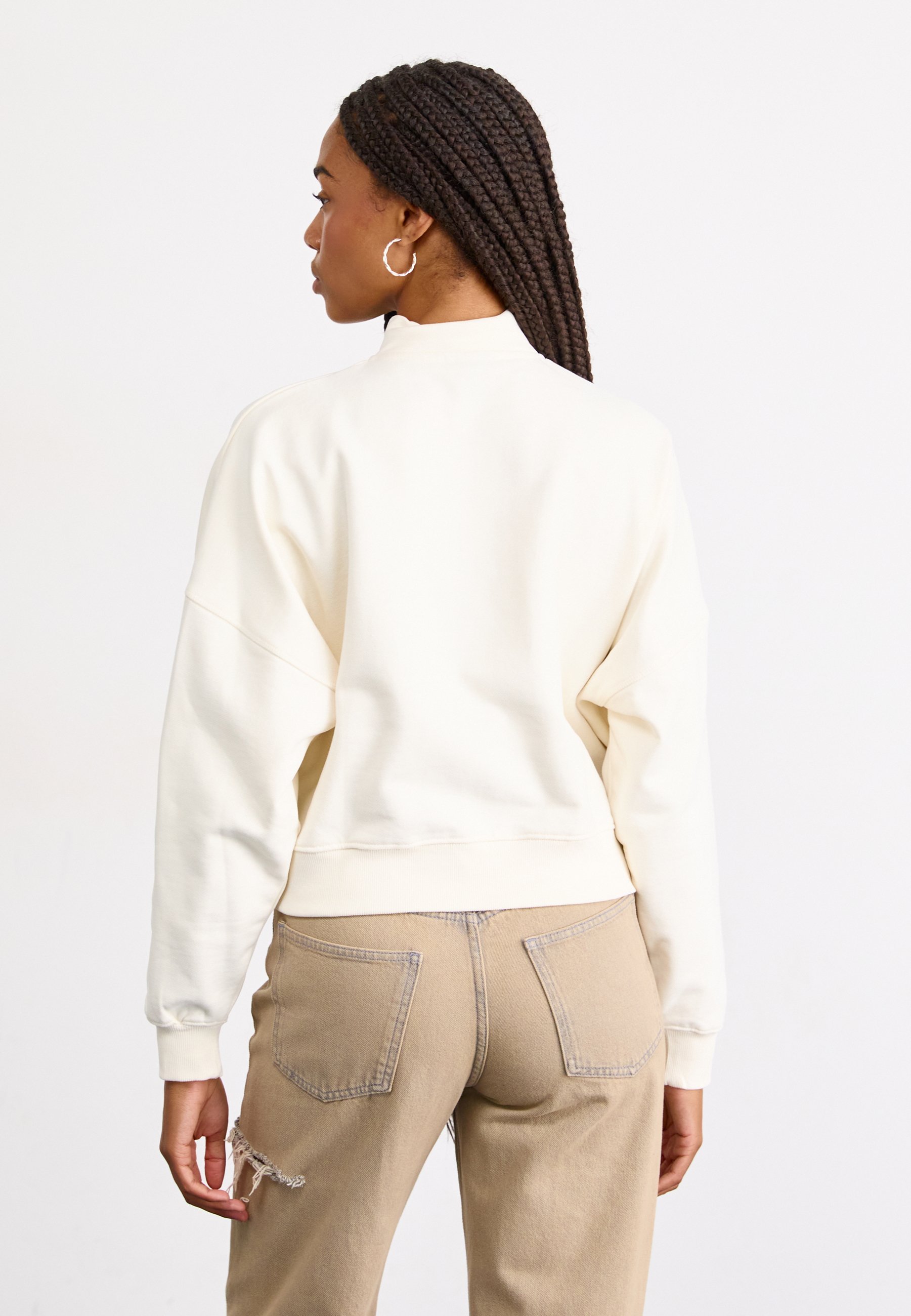 CONSTANTA 1/4 ZIP - Genser - off whiteEllesse