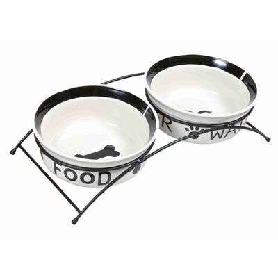 Set di ciotole Trixie Eat on Feet con supporto