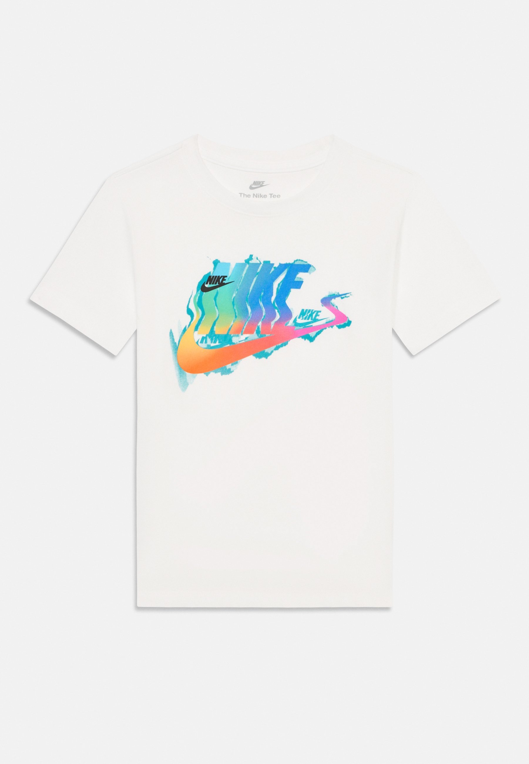 Nike Sportswear TEE CREATE CONNECT UNISEX - Tricou cu imprimeu - alb