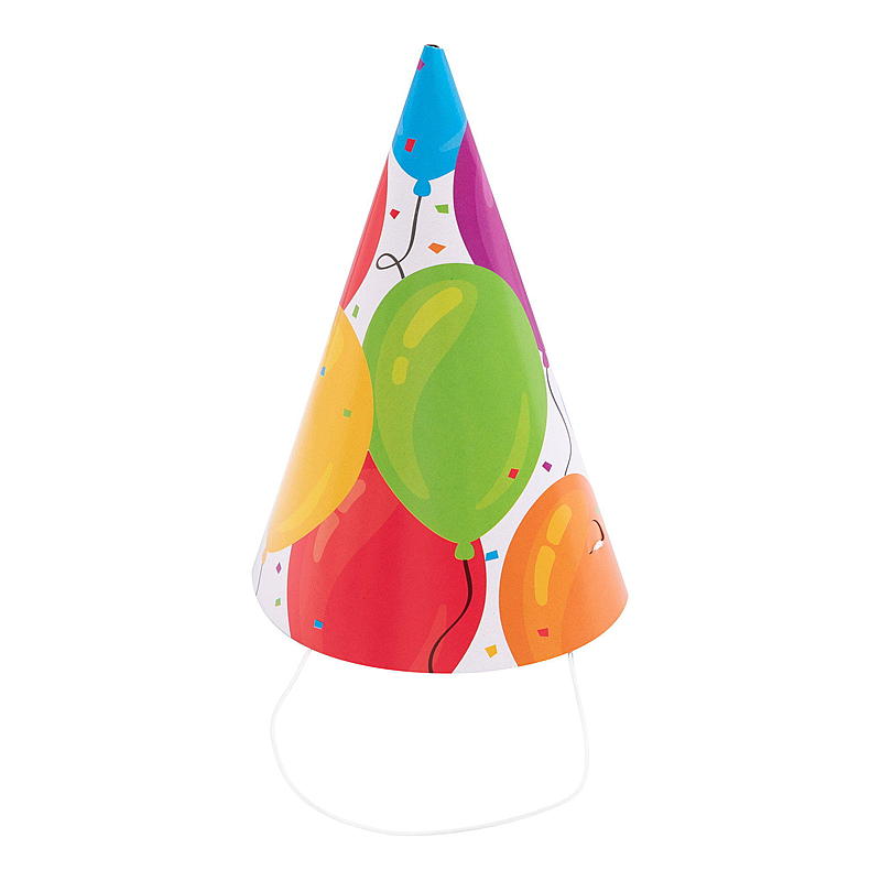 Globos Giform con forma de sombrero de fiesta (paquete de 6)