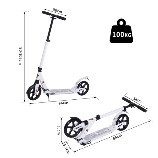  Homcom állítható összecsukható roller