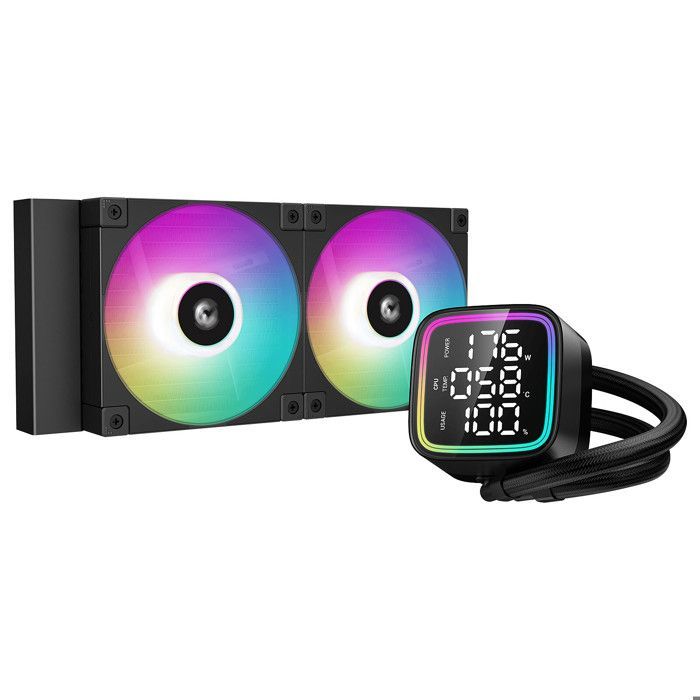 AIO waterkoeling - DEEPCOOL - LD240 - Zwart