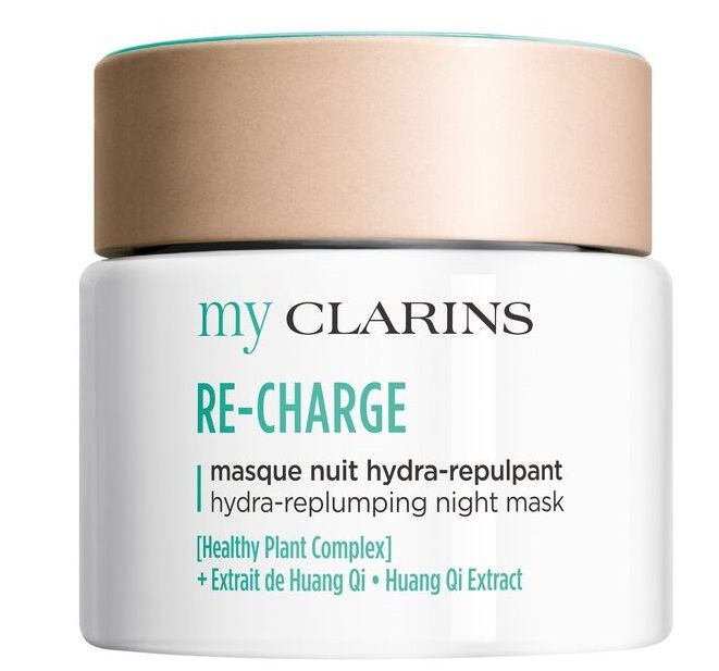 Moja Clarins Re-Charge hidratantna noćna maska Luksuzna hidratacija i prehrana