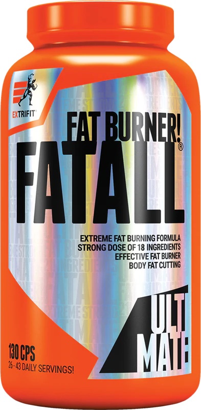 „Extrifit Fatall® Fatall“ riebalų degintojo maisto papildo kapsulės svorio kontrolei