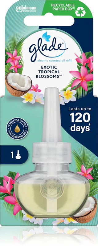 Refil para Difusor Elétrico GLADE Exotic Tropical Blossoms