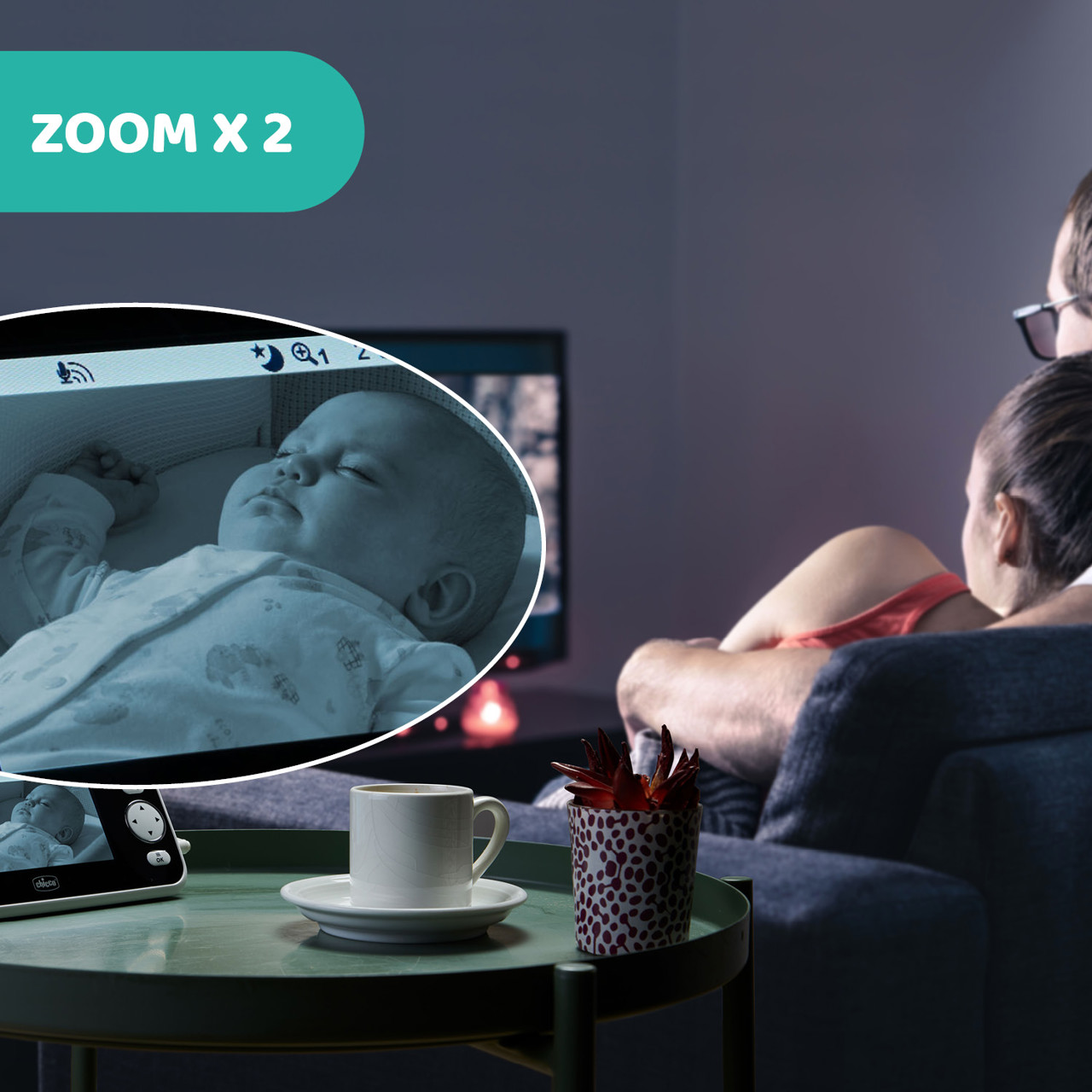 Monitor wideo dla niemowląt Vigilabebés Deluxe