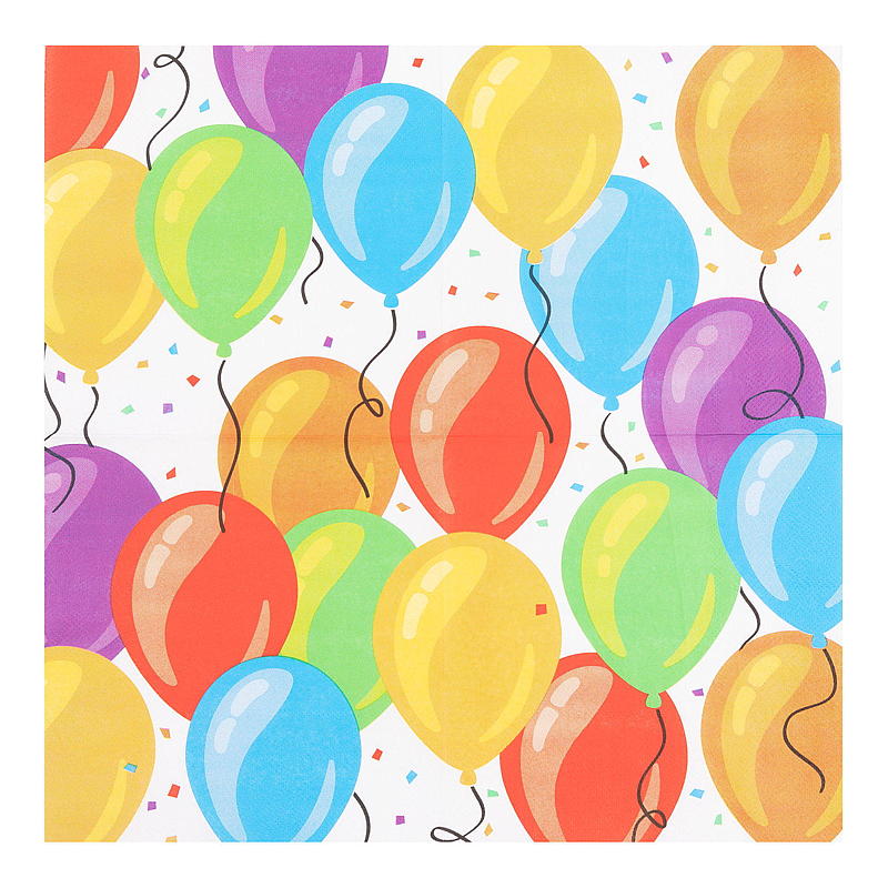 Giform Servietter 20-pakning 33x33 cm ballonger