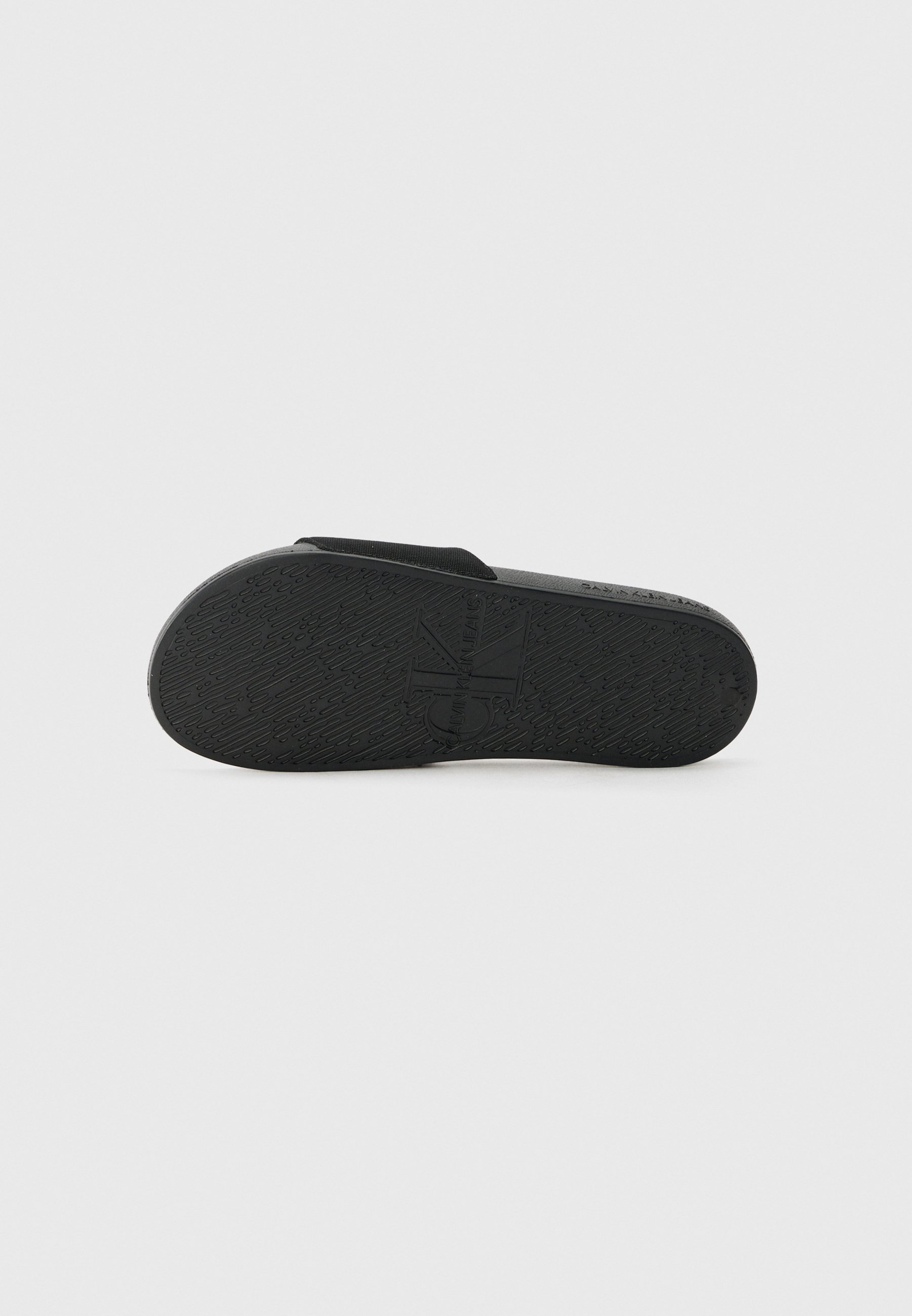 Calvin Klein Jeans SLIDE MONO - Muiltjes - drievoudig zwart