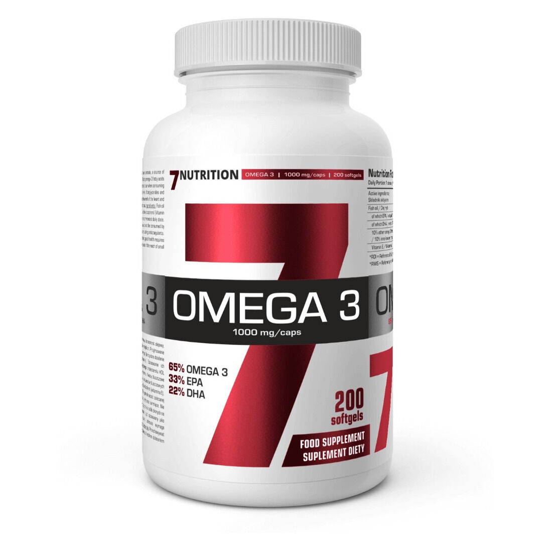 Valori nutrizionali Omega-3 65% 1000 mg