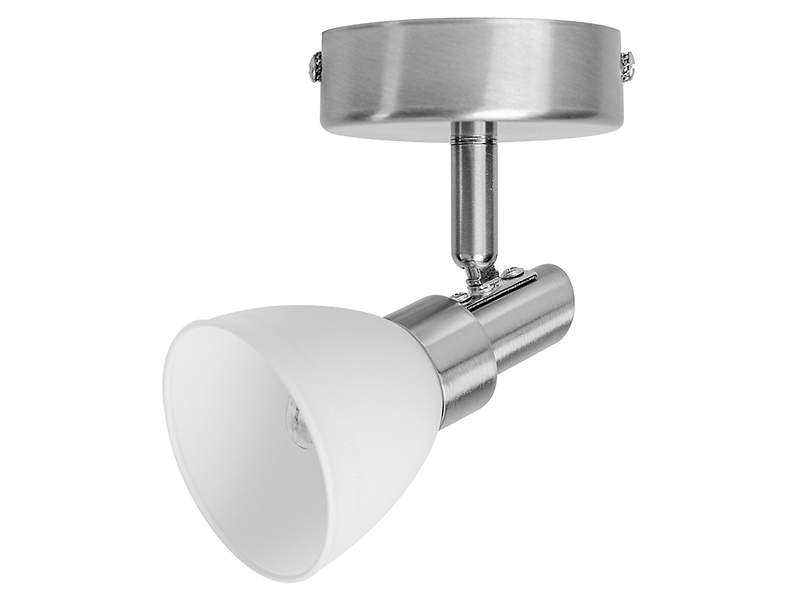 Spot LED aluminiowy srebrny