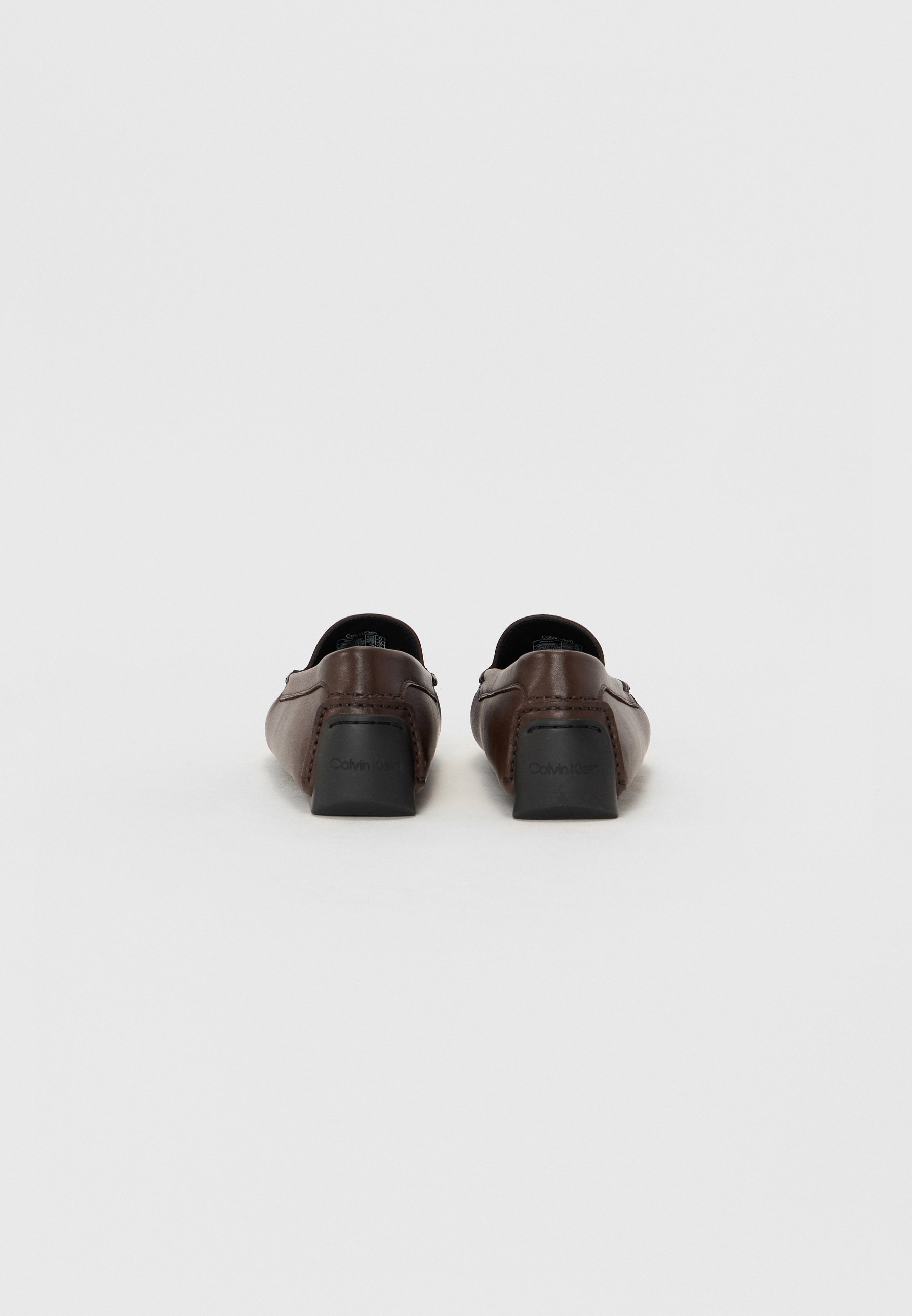 Calvin Klein DRIVER LTH - Moccasins - rotsbruin