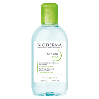 Bioderma Sebium H2O Eau Micellaire Purifiante Água Micelar Purificante Pele Mista a Oleosa 250 ml 250 ml
