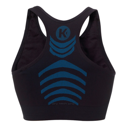  Attitude Pro Top De Mujer Negro/kempa Azul Kempa