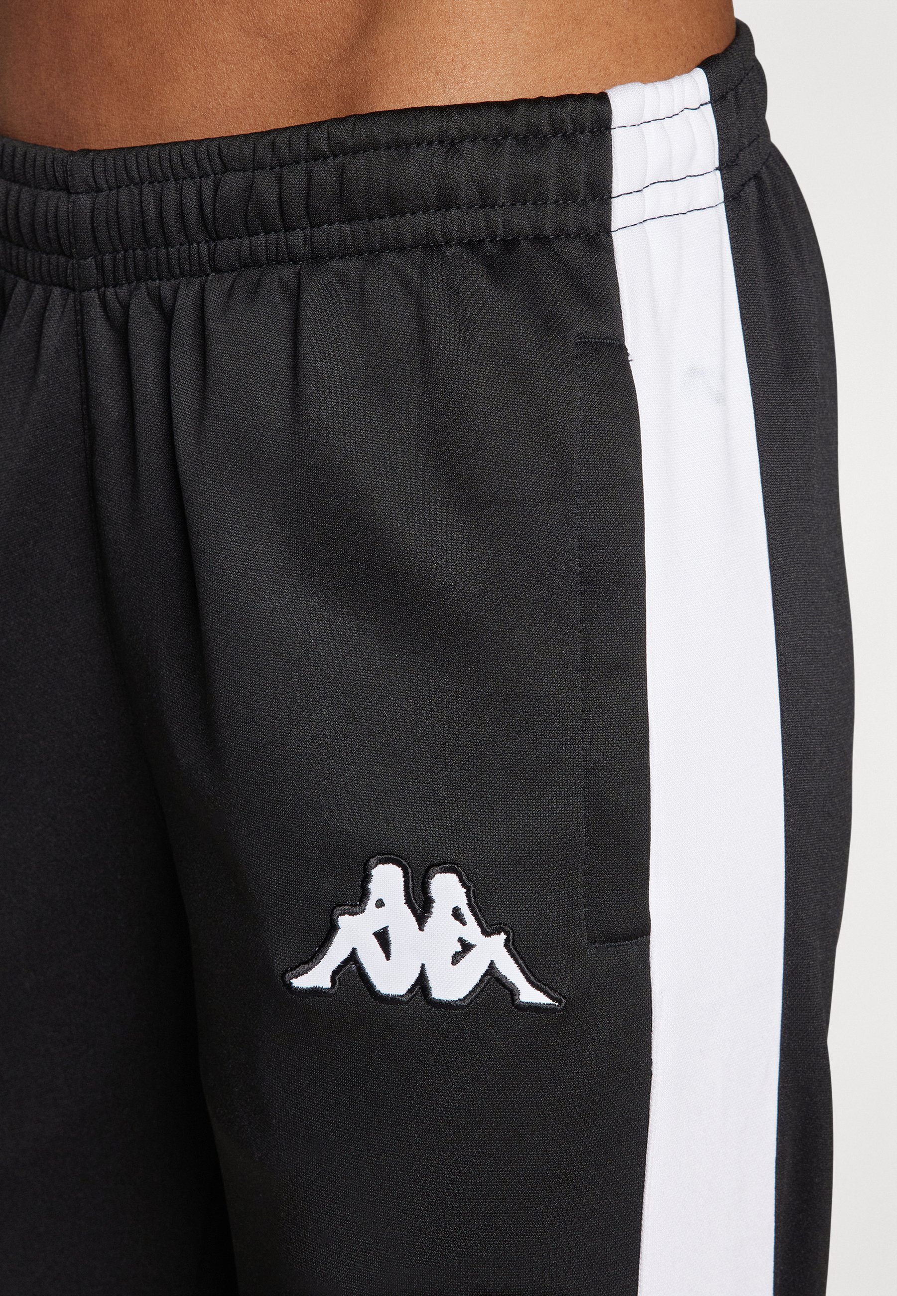 Kappa ELETRA EVO - Trainingsbroek - zwart/wit