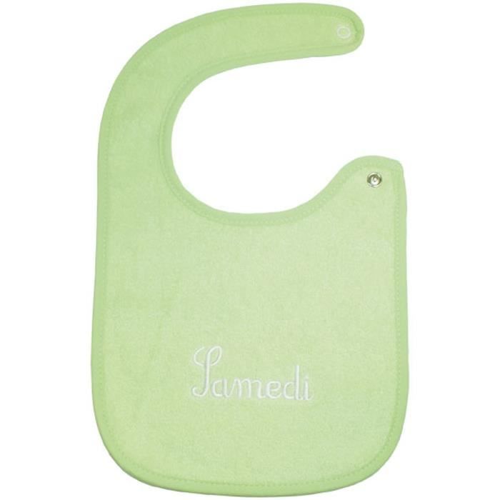 Set di 7 bavaglini giornalieri per neonati BABYCALIN - 17 x 29 cm