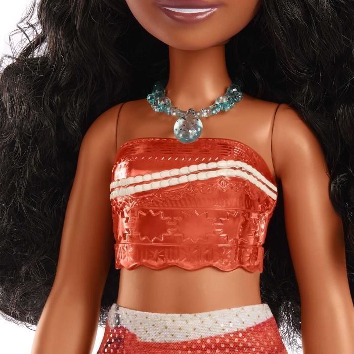 Vaiana Doll 29 cm, Mattel Disney Princess Doll Dress and Accessories HPG68
