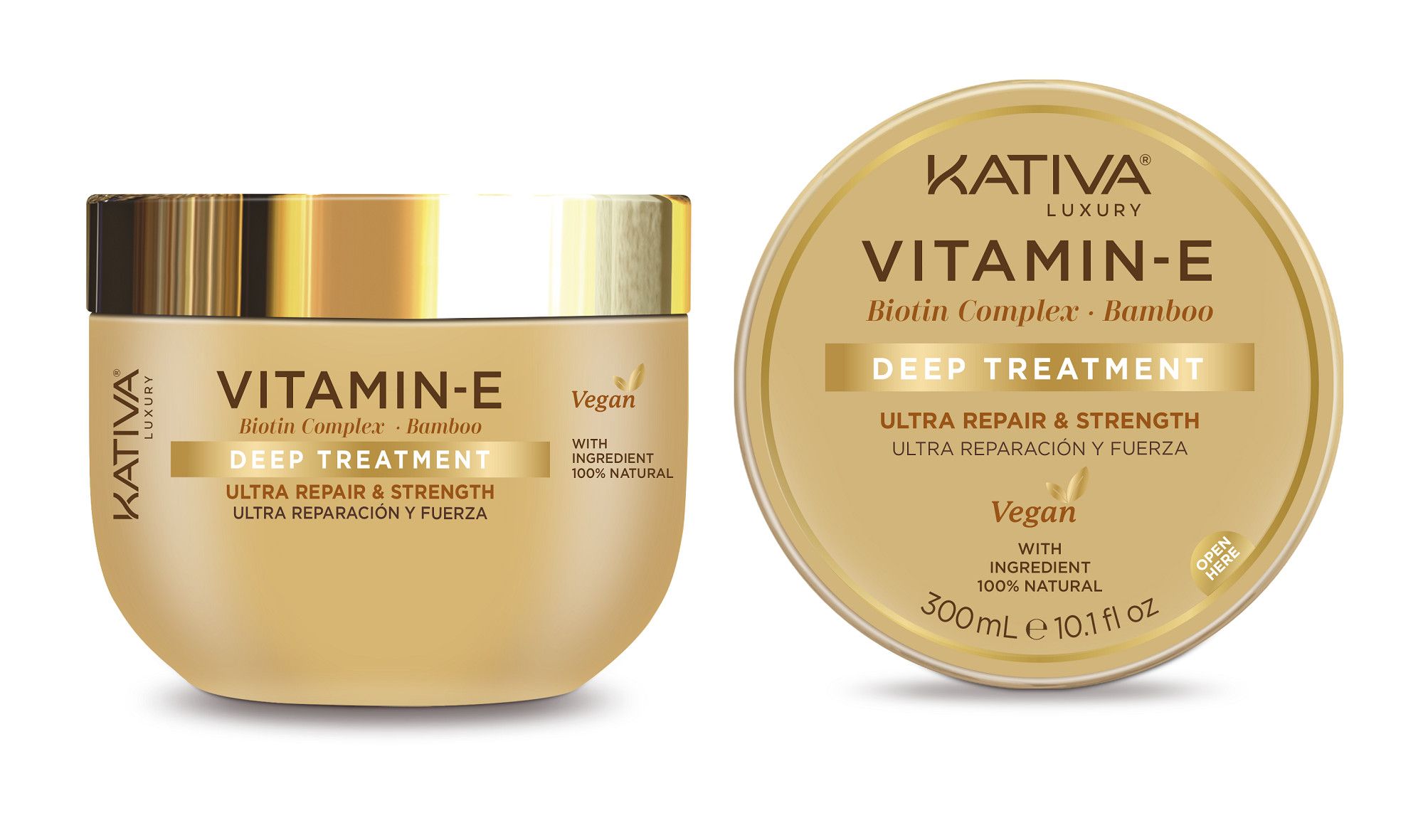 vitamīna dziļās iedarbības intensīvās iedarbības maska Profesionālas frizieru maskas