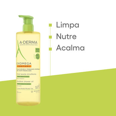 A-Derma Změkčující koupelový olej pro suchou atopickou pokožku Exomega 750 ml 750 ml