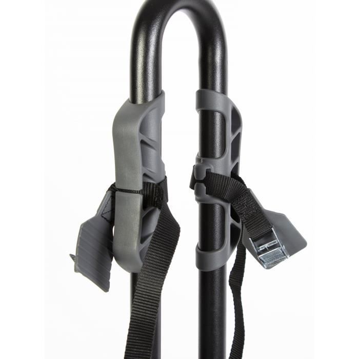 Portabicicletas para enganche de remolque BUZZRACK - Nuevo Buzzy Bee 2 - 2 bicicletas - Negro - Acero