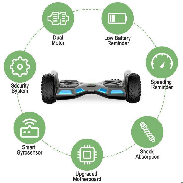 Hoverboard + Hoverkart HY-B02C da 8,5