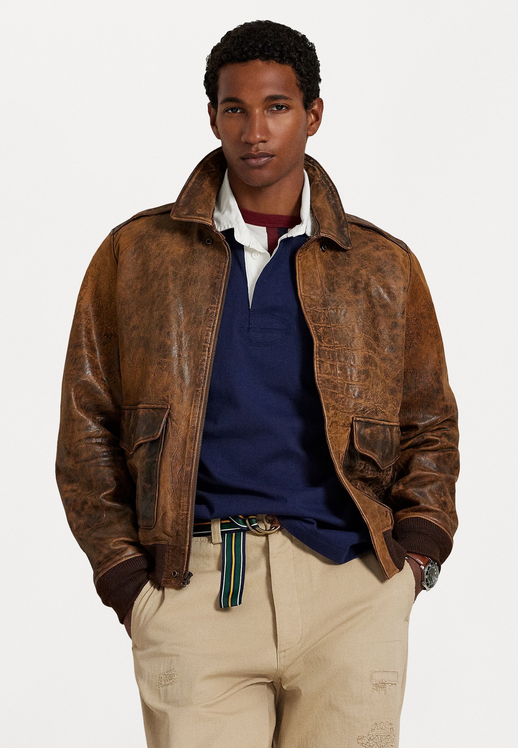 Tricou polo - Polo Ralph Lauren THE ICONIC RUGBY SHIRT - Tricou polo - newport navy
