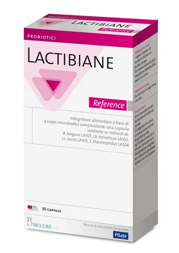 LACTIBIANO Lactibiane Reference suplemento probiótico 30 cápsulas para una buena flora bacteriana intestinal