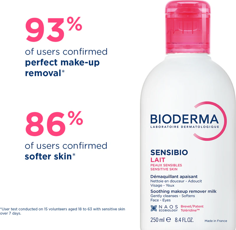 Leite de limpeza Bioderma Sensibio Lait para pele sensível