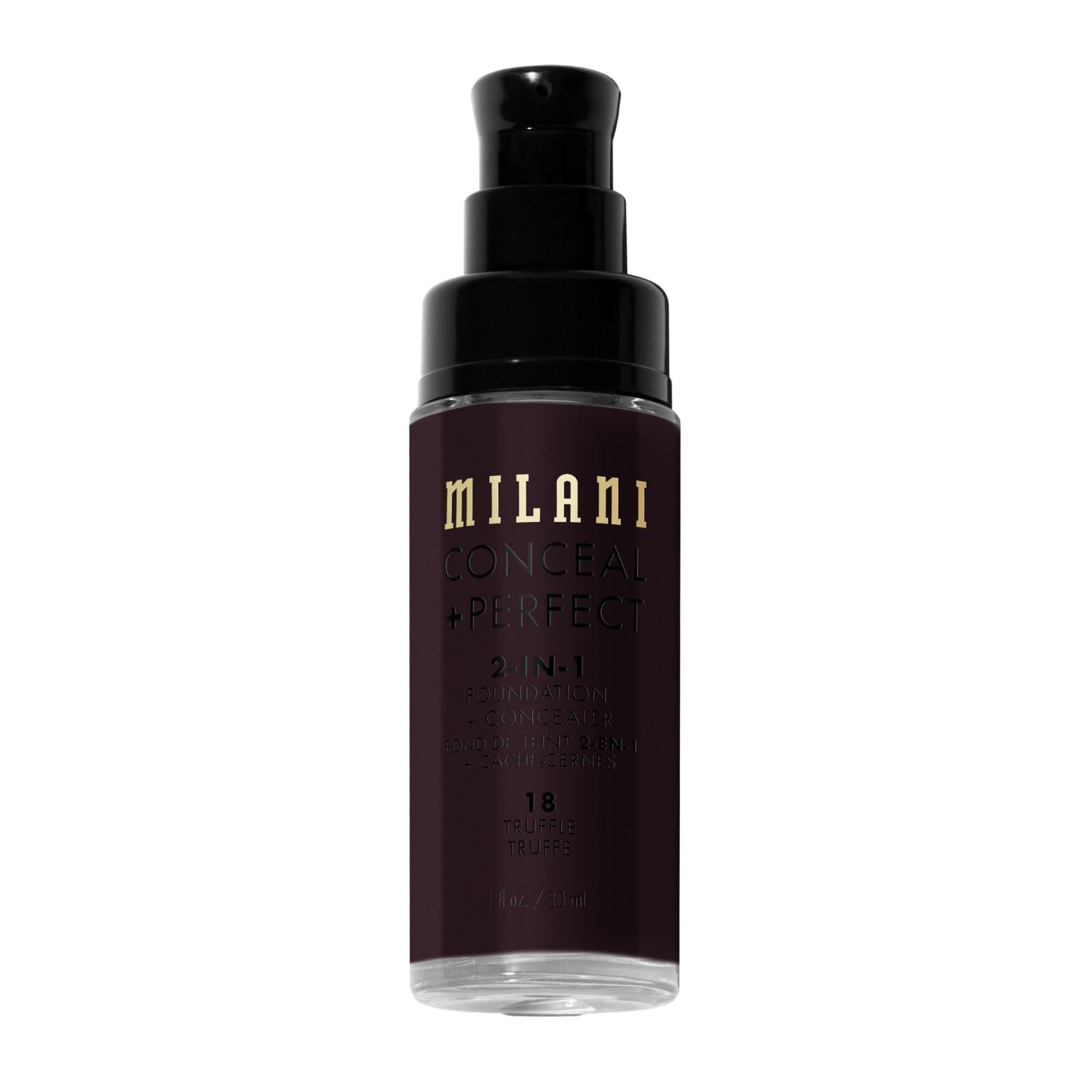 Milani Foundation 2-in-1 korektors + - 30 ml