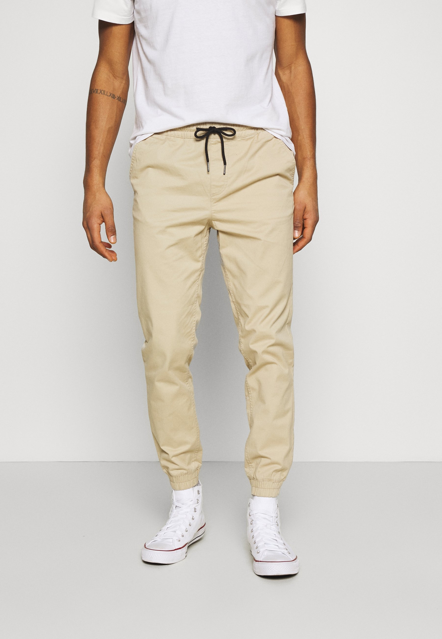 Jack & Jones JJIGORDON JJLANE VEGA - Broek - witte peper