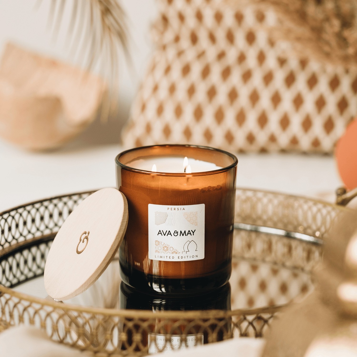 AVA & MAY Maxi bougie parfumée Norvège