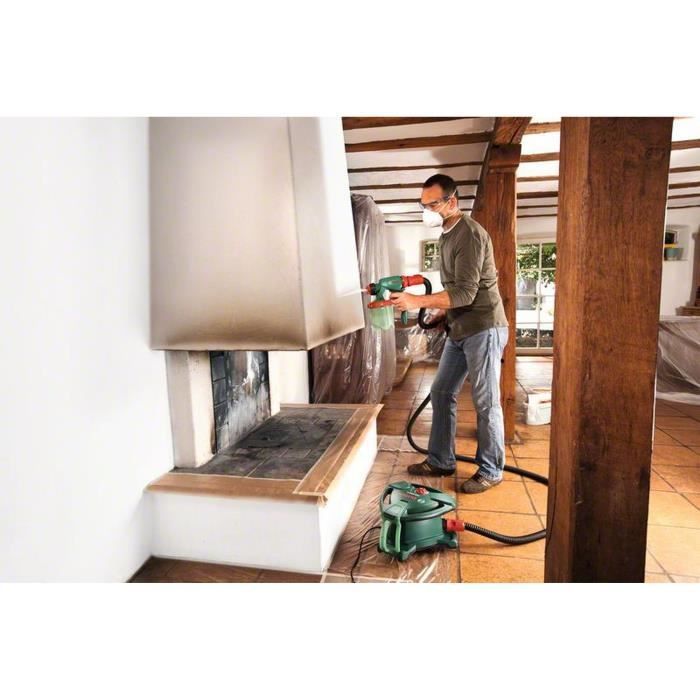 Pistolet à peinture Bosch - PFS 5000 E - Basse pression - 1200 W - 3 buses