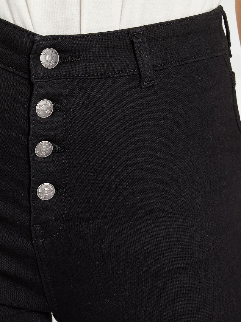 Skinny Jeans med Shaping-effekt - SORT