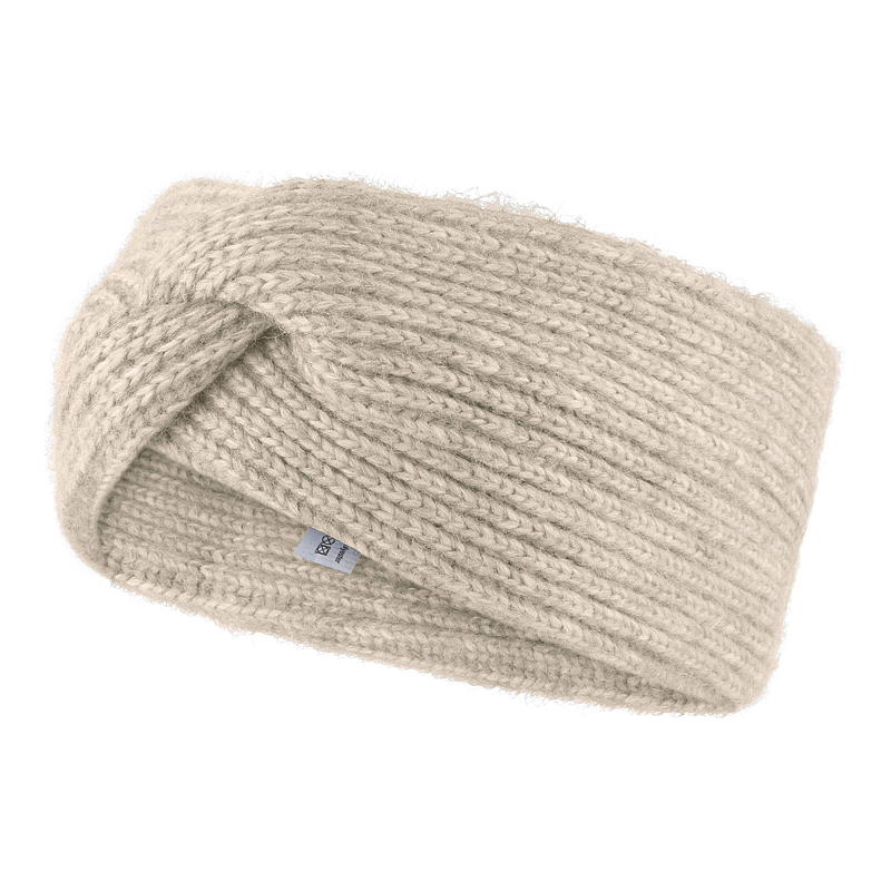Pannebånd i off-white mohair-look