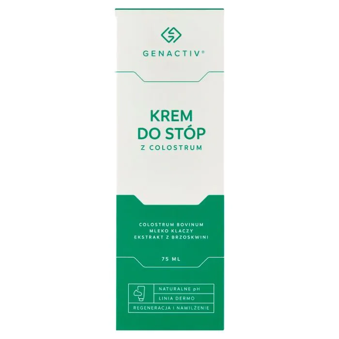 GenactivKrem do stóp z colostrum