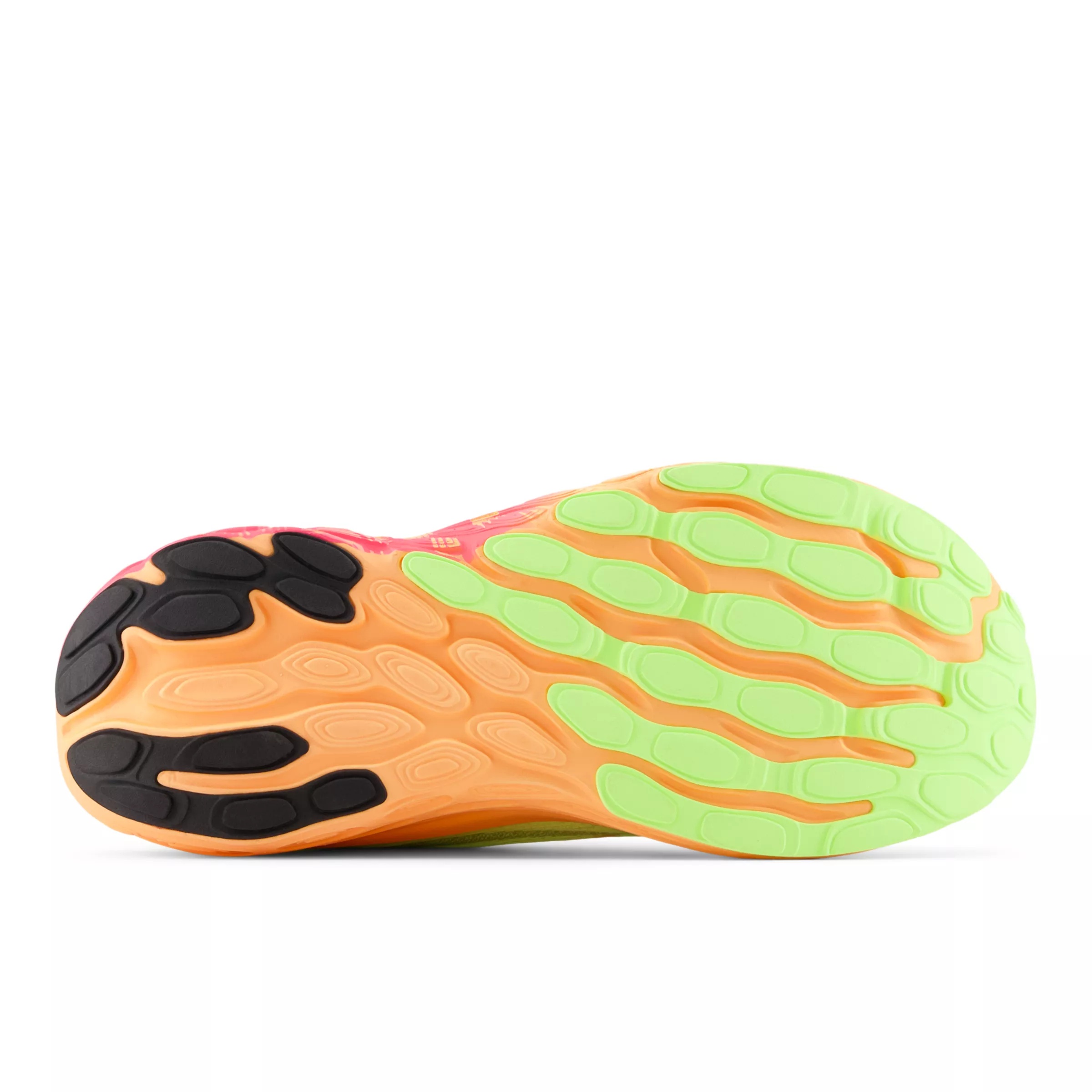 TCS London Marathon Fresh Foam X 1080 v13 Bleached lime glo con hot mango e neon pink