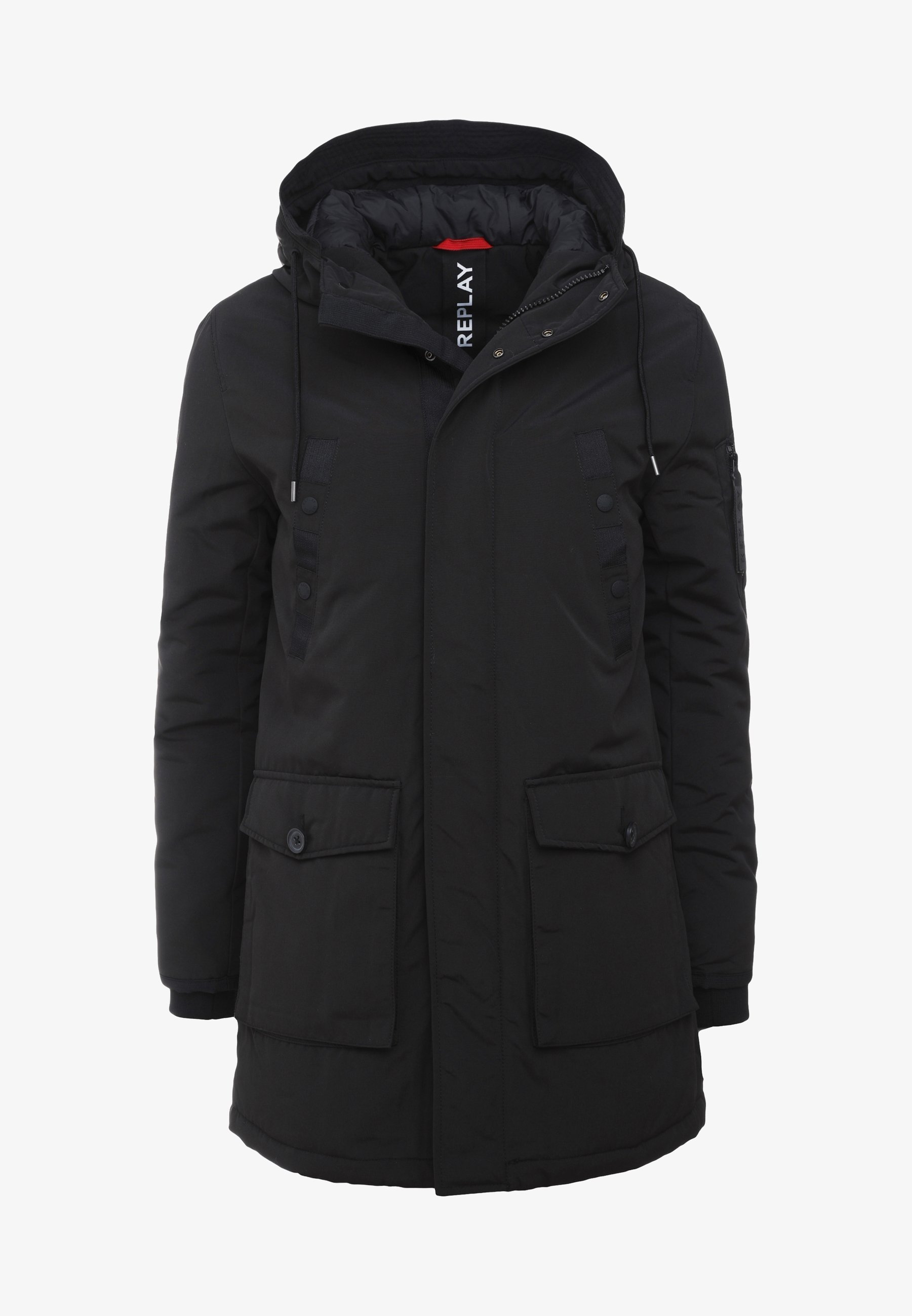 Replay Parka - preto