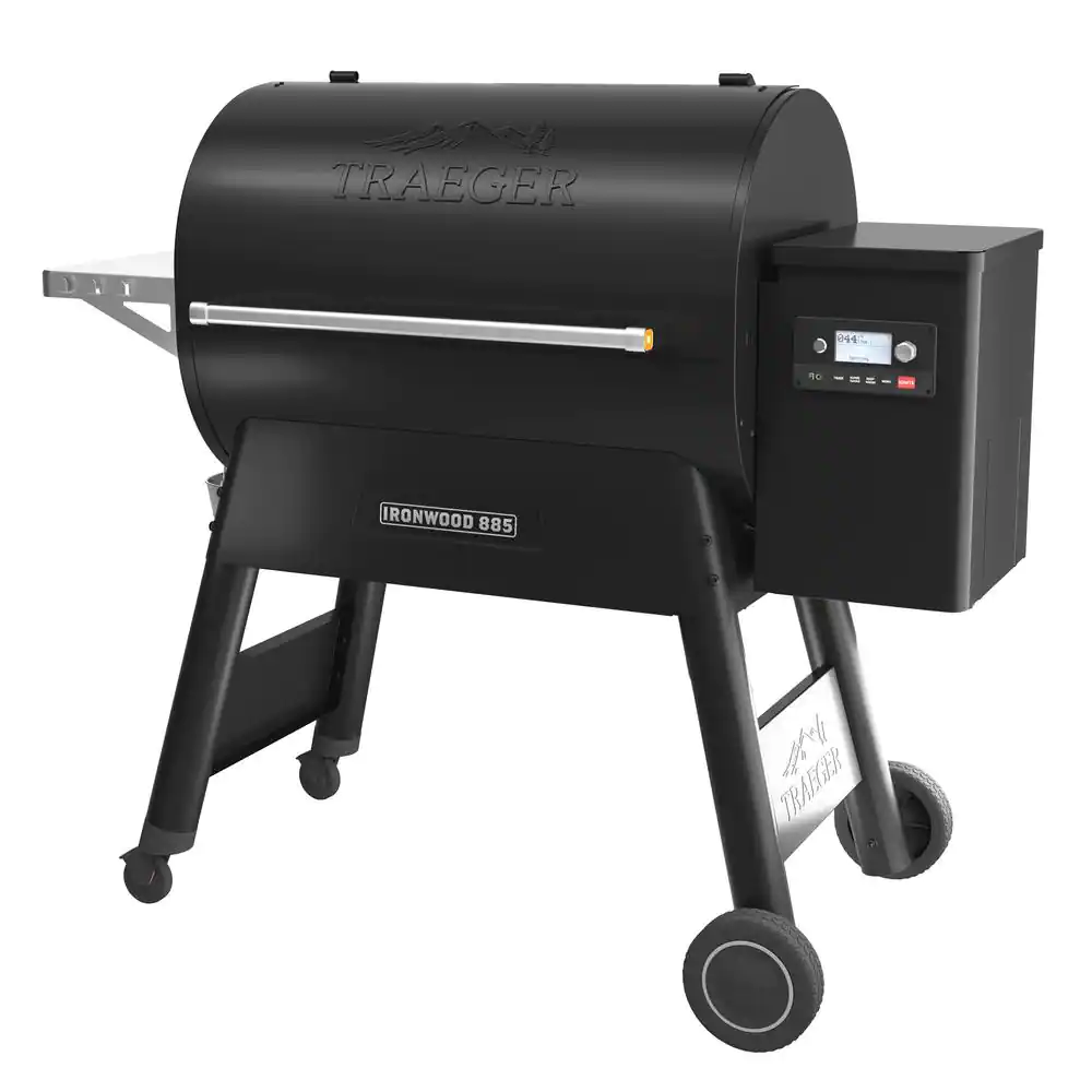 Grill pelletowy i wędzarnia Ironwood 885 Wifi w kolorze czarnym